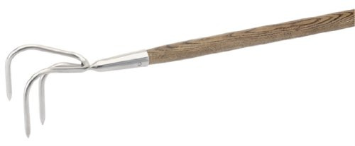 Draper Expert 44971 - Fourche en Acier Inoxydable avec Manche en frêne certifié FSC Cultivateur