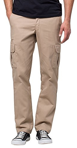 Dickies Herr Slim-Straight Stretch-Twill, cargobyxa, 30W / 30L
