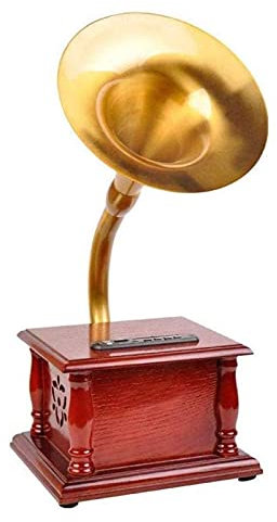 asdchZen Tocadiscos, Gramófono, Reproductor De Discos con Bluetooth, Versión Portátil, Gramófono Vintage Estilo Retro, Subwoofer SPE
