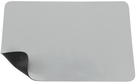 QUARKZMAN Alfombril Café, Alfombril Secar Platos 23 x 16 AlfombrilAbsorbente Respaldo Goma Que Oculta Suciedad Cafetera, Alfombrillas Escurrir En Cocina Encimera O Barra Café, Gris Claro