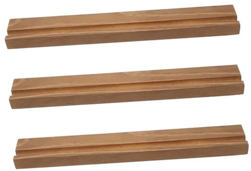 Cabilock 3stücke Vinyl Schallplattenhalter Aus Holz Wandmontiert Record Display Rack Schallplattenständer Für Präsentation Und Aufbewahrung Geeignet Für Wohnzimmer Und Schlafzimmer