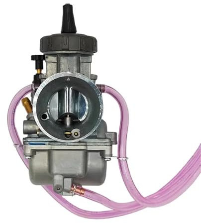 MNEVZX Carburador de Motocicleta Carburador YFZ350 Compatible con Keihin 33 mm PWK Compatible con Yamaha Blaster YFS200 016-148 Quad ATV Carb PWK33 Filtro de Gasolina