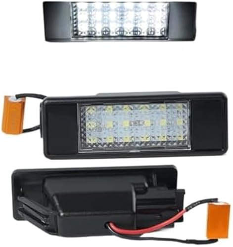 Pizgear Luz LED de matrícula sin errores for Mercedes-Benz Vito, Viano (W639, años 2003 a 2014) y Sprinter (W906, 2006 a 2018) luz para placa de matrícula de coche