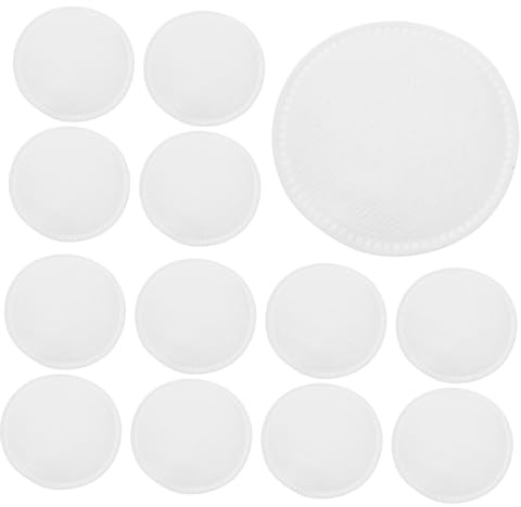 Dischetti di Cotone Rotondi 60 Pezzi, Bianco, Morbidi