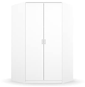 Rauch Möbel Bremen, Eckschrank, Farbe Weiß, Breite 117 cm
