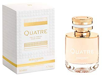 Boucheron Quatre Pour Femme EdP, Linie: Quatre, Eau de Parfum für Damen, Inhalt: 50ml