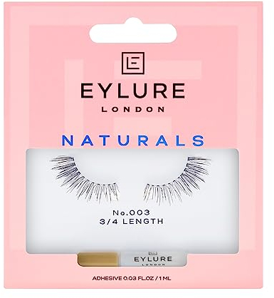 Naturals 003, Pestaña 3/4 Eylure Nero