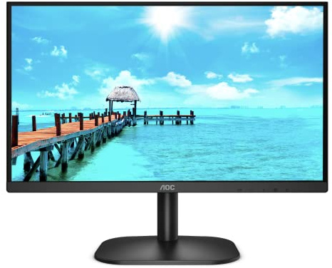 AOC 22B2DM - Monitor LED - 21.5 - 1920 x 1080 Full HD (1080p) @ 75 Hz - VA - 250 cd/m² - 3000:1-4 ms - HDMI, DVI, VGA - nero