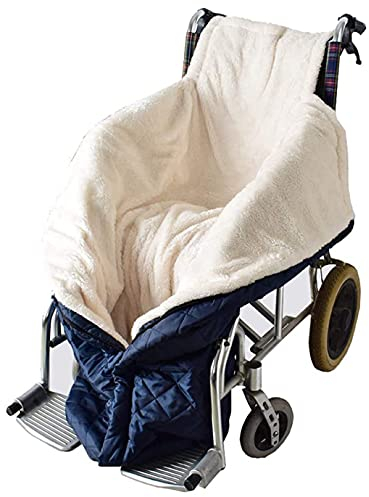Rollstuhldecke Beindecke, Fußsack Rollstuhl Erwachsene, Schlupfsack Fleece-Gefütterte Wasserdichte Und Komfortable Schlupfsack Rollstuhl Sack Für Die Meisten Elektrischen/Manuellen Rollstuhl