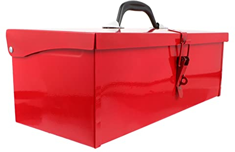 1 Stück Blattbox Werkzeugkasten Aus Blech Abschließbarer Werkzeugkasten Aus Metall Universal Werkzeugkasten Werkzeugkoffer Aus Stahl Werkzeugkästen Bürste Wasserdicht Eisenblech