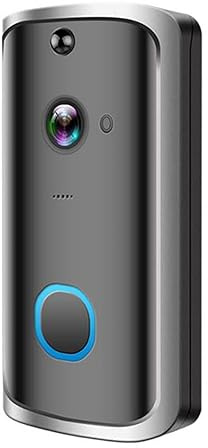 InnovTec Sonnette sans Fil avec Caméra,166° Grand Angle Vidéo Sonnette sans Fil Exterieure, Détection de Mouvement et 10m Vision Nocturne Sonnette de Porte WiFi Intelligente