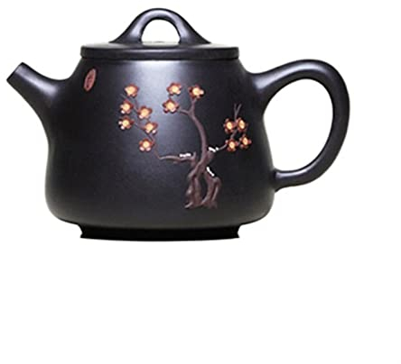 ZLASS Tetera Portatil 17 0 ml China Yixing Purple Sand Tapot Mud Negro Tetera de Tetera for el hogar Tetera de Hojas Sueltas Regalo de té Simple Teteras para te