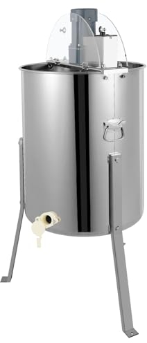 4 Rahmen Elektrische Honigschleuder Edelstahl Imker Schleuder Honey Extractor 120W