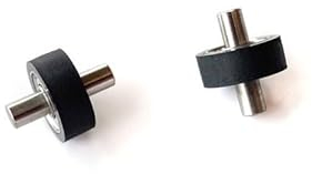 Ruedas delanteras de repuesto para Xiaomi Vacuum Cleaner G9 G10 Plus y G20 Lite, optimizadas, con rodamiento de goma, silencioso