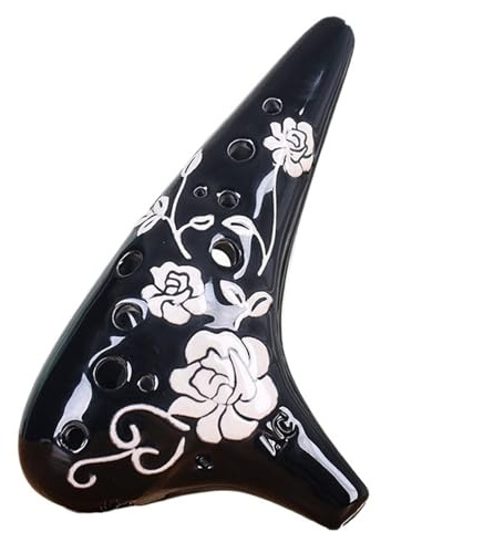 Ocarina Ocarina 12 Fori Contralto C Tono Sollievo 12 Fori AC Principiante Ocarina Professionale(C)