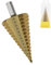 BEASAFY Foret etage HSS en metal - 14 niveaux, 4-42 mm, acier inoxydable, perfore pour bois, plastique, metal