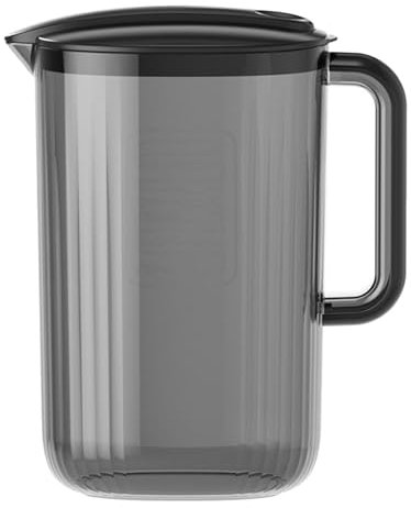Plastic Pitcher with Lid, Water Drinks Jug for Hot Cold Beverage, Lemonade Juice Tea Beer Water Pitcher for Family Gathering Party
