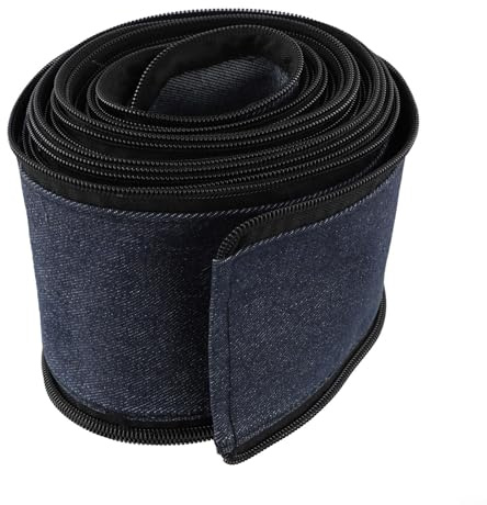 ZiStarlilife TIG MIG Cache de câble de torche de soudage, avec manchon de protection de chaîne de traction, 4,5 cm de large, pour torche refroidie par air série 9 17, gestion des câbles flexible, bleu