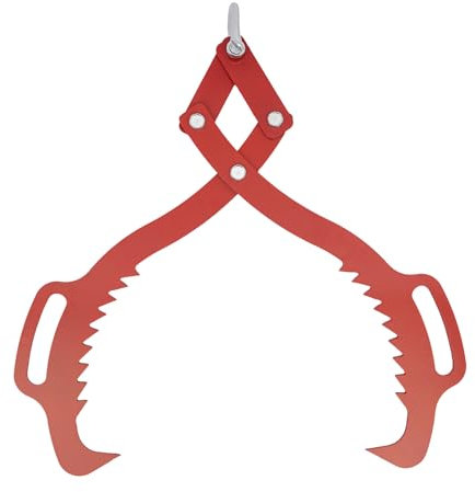 Alicates para troncos de árbol, 700 kg/1543 lbs para troncos de árboles, alicates de carga para madera, pinzas de madera, troncos de árboles, alicates de arrastre, alicates de espalda, alicates de