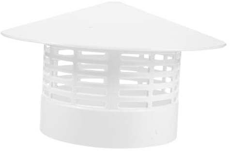 ibasenice Parabrisas para Chimenea Tapa De Ventilación Duradera Cubierta para Embudo De Humos Protector De Chimenea Uso Exteriores