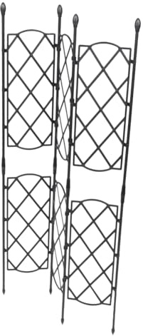 BESTonZON Support Plantes Grimpantes Robuste Et Réutilisable Étagère Fleur Grimpante Métallique Résistante Aux Intempéries pour Jardin Balcon Et Cour Accessoire Pratique pour Jardinage
