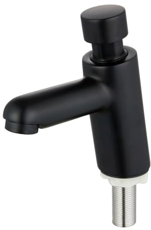 Edouard Rousseau - Robinet lave-mains temporisé - Temporisation réglable - Débit 7 L/min - 2 coloris disponibles (Noir)