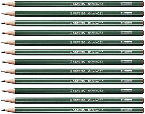 STABILO - Bleistift - Othello - 12er Pack - Härtegrad 2B
