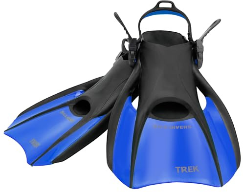 U.S Divers Trek Fin - Compact Snorkel Fins for Travel