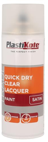 Quick Dry Clear Lacquer 400ml (Satin)
