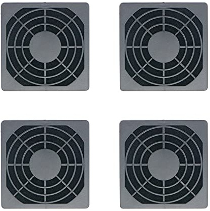 Tsnamay 2.36 inch/60mm Fan Dust Filter PC Cooler Fan Filter Dustproof Cover Computer Case Mesh 4PCS