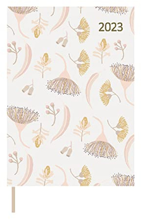 Idena 13875 - Terminkalender 2023, Exotik, DIN A6, 192 Seiten, 1 Woche auf 1 Seite, Agenda