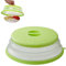 Foldable Microwave Cover Multi Functional Food Cover with Steam Vents Splatter Guard Food Splatter Guard Lid Microwave Plate Cover for Fruit Vegetables Kitchen Cooking