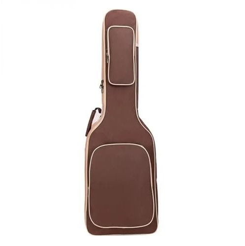 2PCS Oxford Stoff Elektrische Gitarre Fall Gig Bag Doppel Straps Pad 8mm Baumwolle Verdickung Soft Cover Wasserdicht Rucksack (Color : 1 Piece, Size : A)