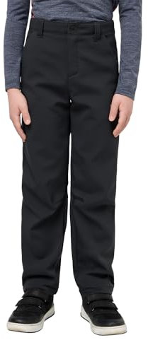 Jack Wolfskin Unisex Kinder Fourwinds Pants K Wanderhose, Granite Black, 164 EU