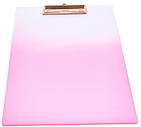 Cabilock Planche à Clip Dégradé Transparent Support Pratique Pour Bureau Et Classe Organisateur De Documents Multi-usages