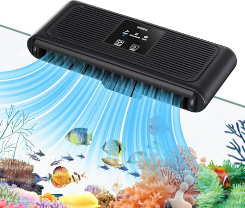 PAIZOO Aquarium Chiller Fan, Ultra-Quiet Fish Tank Cooler with 3 Speed Mode