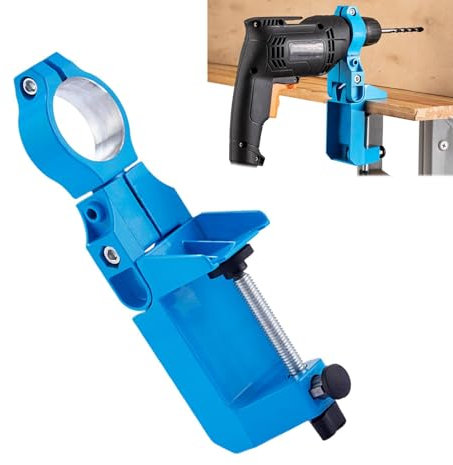 Soporte de taladro de banco, soporte de taladro ajustable, Soporte de taladro de metal ajustable multifuncional, Soporte de amoladora de aleación de aluminio, soporte de rotación de 360 ​​grados para