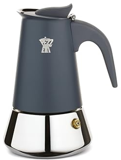 Pezzetti Steelexpress Cafetiere 6T Shooting Ash