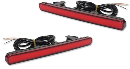 Faros Antiniebla Reflector Parachoques Trasero LED Luces Freno para Accord 2009 2010 2011 2012, 2013 Y 2014, Luces Antiniebla Traseras, Intermitentes Dinámicos. Luz de Niebla