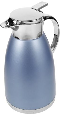 Yardenfun Hervidor De Doble Capa De Metal Para Agua Caliente Jarra Térmica Aislada Para Doméstico