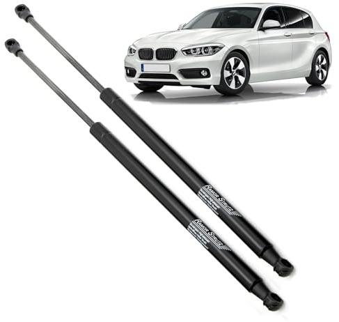 Ramor Strutz 2x Gasfeder Dämpfer Heckklappe Kompatibel mit BMW Series 1 F20 + F21 2011-2019 Gasdruckfeder Heckklappendämpfer Ersatz für 51247239871 und Andere.