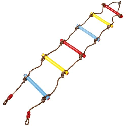 ifundom Échelle De Corde Suspendue pour Cabane Extérieur Jouet Escalade pour Garçon Fille Échelle Polyvalente