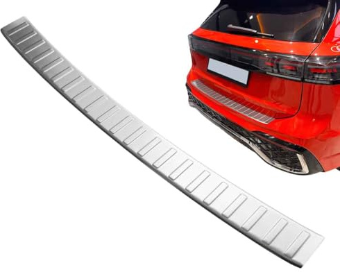 Protège-pare-chocs arrière compatible avec VW Tiguan III | CT1 | À partir de 2024+ Acier inoxydable mat Protection pour le bord du coffre de chargement