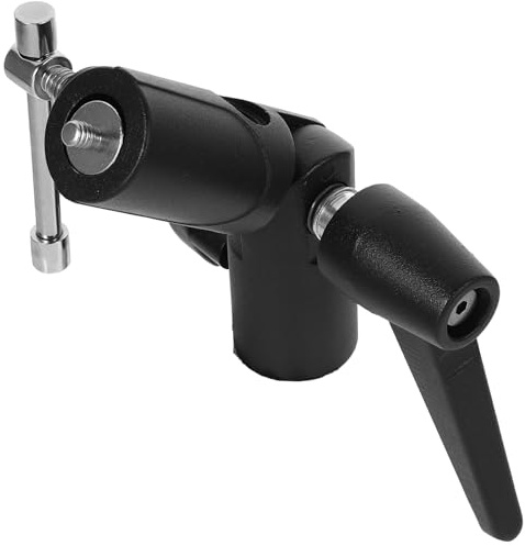 jojofuny Soporte de Flash Tipo H Metálico para Fotografía Profesional, Adaptador para Trípode Externo y Paraguas, Aleación de Aluminio Resistente y Compacto