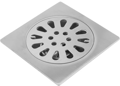 jojofuny Joint D'étanchéité Anti-odeur en Acier Inoxydable 304, Purgeur de Canalisation Auto-étanche de 3 Mm, Adaptateur pour Siphon de Sol, Accessoire Solide pour Évacuation Machine