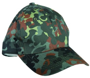 Mil-Tec Herren honkbalpet 12315021 Baseballkappe, Flecktarn, Einheitsgröße EU