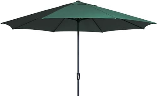 Madison XXL Kurbelschirm Sumatra 400 in dunkelgrün mit UV-Schutz 40 Plus
