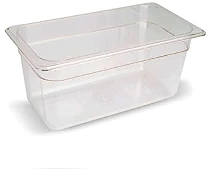 Lacor 66320P - Policarbonato Bacinella GN 1/3 176x325x200 | Utensile professionale duraturo; progettato per prestazioni ottimali e una pulizia rapida in lavastoviglie