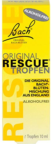 Nelson Bach, Rescue Remedy in gocce con alcol, da 10 ml