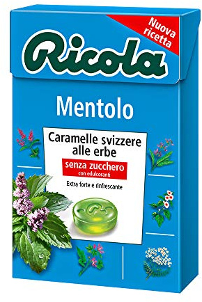 RICOLA MENTHOL SS SUCRES 50G